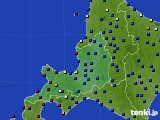 2021年09月09日の道央のアメダス(日照時間)