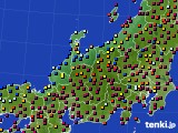 2021年09月10日の北陸地方のアメダス(日照時間)