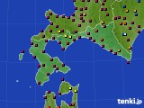 道南のアメダス実況(日照時間)(2021年09月10日)