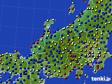 2021年09月11日の北陸地方のアメダス(日照時間)