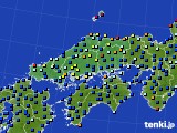 2021年09月11日の中国地方のアメダス(日照時間)