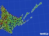 道東のアメダス実況(日照時間)(2021年09月11日)