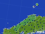 2021年09月12日の島根県のアメダス(日照時間)