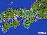 近畿地方のアメダス実況(日照時間)(2021年09月20日)