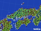 2021年09月21日の中国地方のアメダス(日照時間)