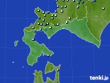 道南のアメダス実況(降水量)(2021年09月23日)