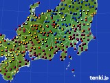 関東・甲信地方のアメダス実況(日照時間)(2021年09月24日)
