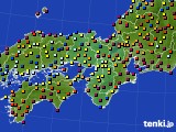 近畿地方のアメダス実況(日照時間)(2021年09月24日)