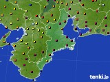 三重県のアメダス実況(日照時間)(2021年09月24日)