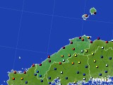 2021年09月24日の島根県のアメダス(日照時間)