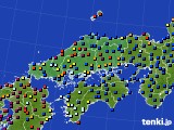 2021年09月26日の中国地方のアメダス(日照時間)