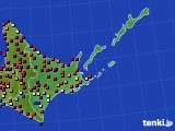 2021年09月26日の道東のアメダス(日照時間)