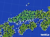 2021年09月28日の中国地方のアメダス(日照時間)