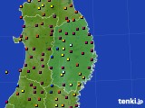 2021年09月29日の岩手県のアメダス(日照時間)