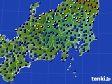 2021年09月30日の関東・甲信地方のアメダス(日照時間)