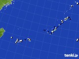 2021年10月01日の沖縄地方のアメダス(風向・風速)