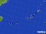 2021年10月09日の沖縄地方のアメダス(風向・風速)