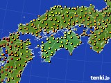 アメダス実況(気温)(2021年10月11日)