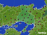 兵庫県のアメダス実況(日照時間)(2021年10月30日)