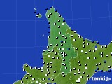 道北のアメダス実況(風向・風速)(2021年11月01日)