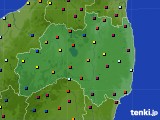 福島県のアメダス実況(日照時間)(2021年11月03日)