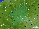 群馬県のアメダス実況(気温)(2021年11月03日)