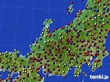 北陸地方のアメダス実況(日照時間)(2021年11月04日)