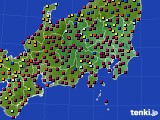 2021年11月05日の関東・甲信地方のアメダス(日照時間)