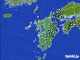 九州地方のアメダス実況(降水量)(2021年11月08日)
