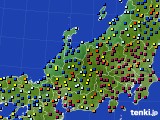 北陸地方のアメダス実況(日照時間)(2021年11月10日)