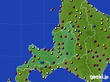 2021年11月10日の道央のアメダス(日照時間)
