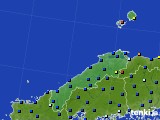 島根県のアメダス実況(日照時間)(2021年11月10日)