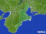 三重県のアメダス実況(風向・風速)(2021年11月12日)