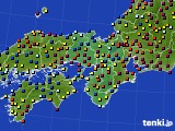 近畿地方のアメダス実況(日照時間)(2021年11月16日)