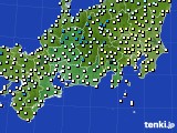 東海地方のアメダス実況(気温)(2021年11月23日)