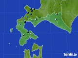 道南のアメダス実況(積雪深)(2021年11月24日)