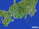 東海地方のアメダス実況(風向・風速)(2021年11月26日)