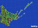 2021年11月27日の道東のアメダス(日照時間)