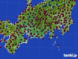 東海地方のアメダス実況(日照時間)(2021年11月28日)