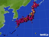 アメダス実況(日照時間)(2021年11月28日)