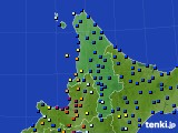 道北のアメダス実況(日照時間)(2021年12月01日)