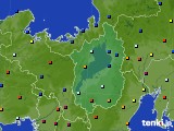 滋賀県のアメダス実況(日照時間)(2021年12月01日)