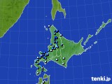 2021年12月02日の北海道地方のアメダス(積雪深)