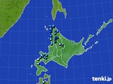 北海道地方のアメダス実況(積雪深)(2021年12月04日)