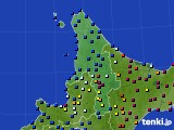 道北のアメダス実況(日照時間)(2021年12月04日)