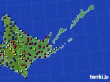 道東のアメダス実況(日照時間)(2021年12月04日)