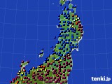 東北地方のアメダス実況(日照時間)(2021年12月05日)