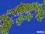 2021年12月06日の四国地方のアメダス(日照時間)