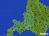 2021年12月10日の道央のアメダス(日照時間)