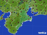 三重県のアメダス実況(日照時間)(2021年12月10日)